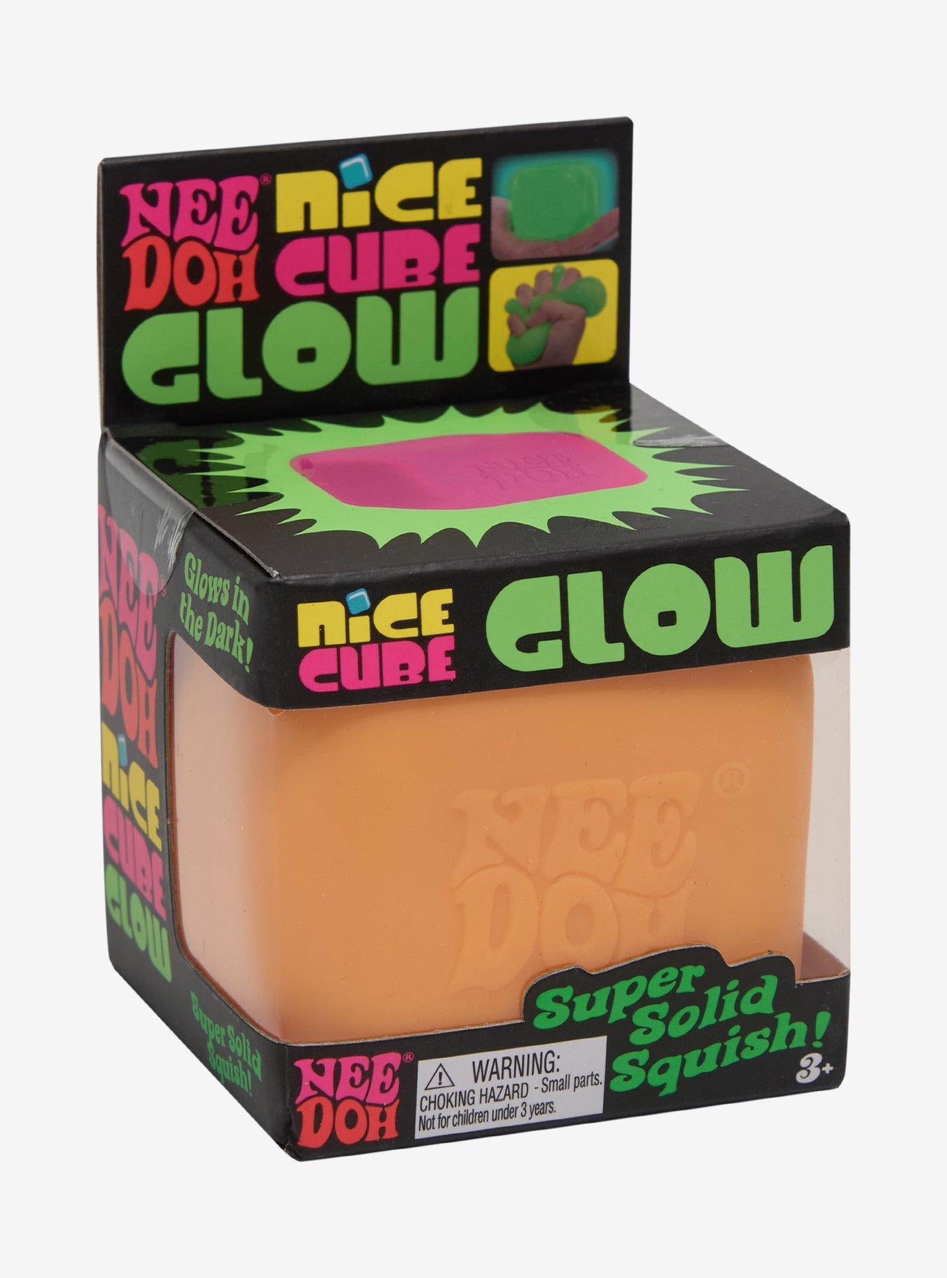 Glow Cube Neon Colors Sensory Sqeeze
