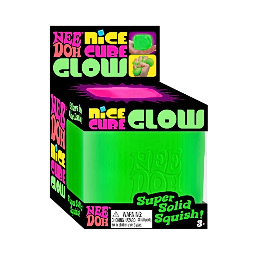 Glow Cube Neon Colors Sensory Sqeeze
