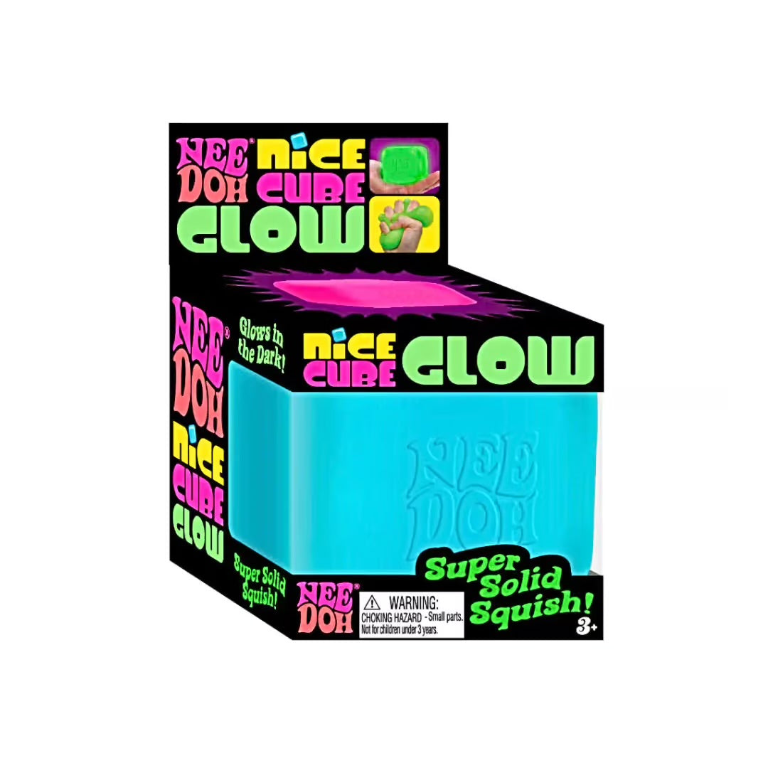 Glow Cube Neon Colors Sensory Sqeeze