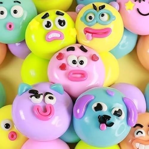Dog Face Squishy Toy  (Random Color)